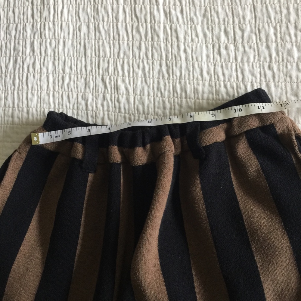 Gustav Von Aschenbach Brown/black vertical striped jogger pant - Picture 10 of 16